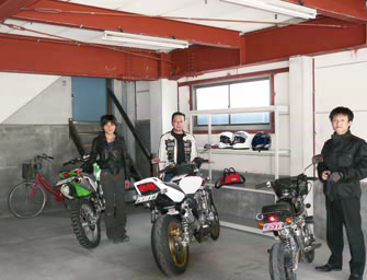 屋内駐輪場